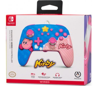 POWER A WIRED CONTROLLER KIRBY