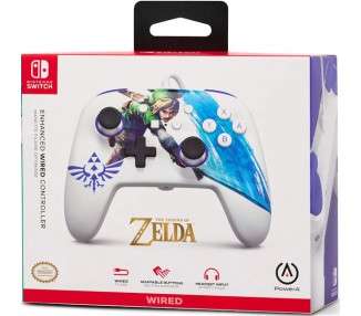 POWER A WIRED CONTROLLER THE LEGEND OF ZELDA SWORD ATTACK