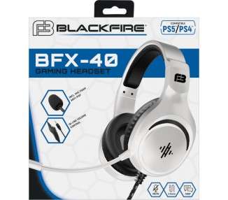 BLACKFIRE GAMING HEADSET BFX-40 (PS5/PS4)