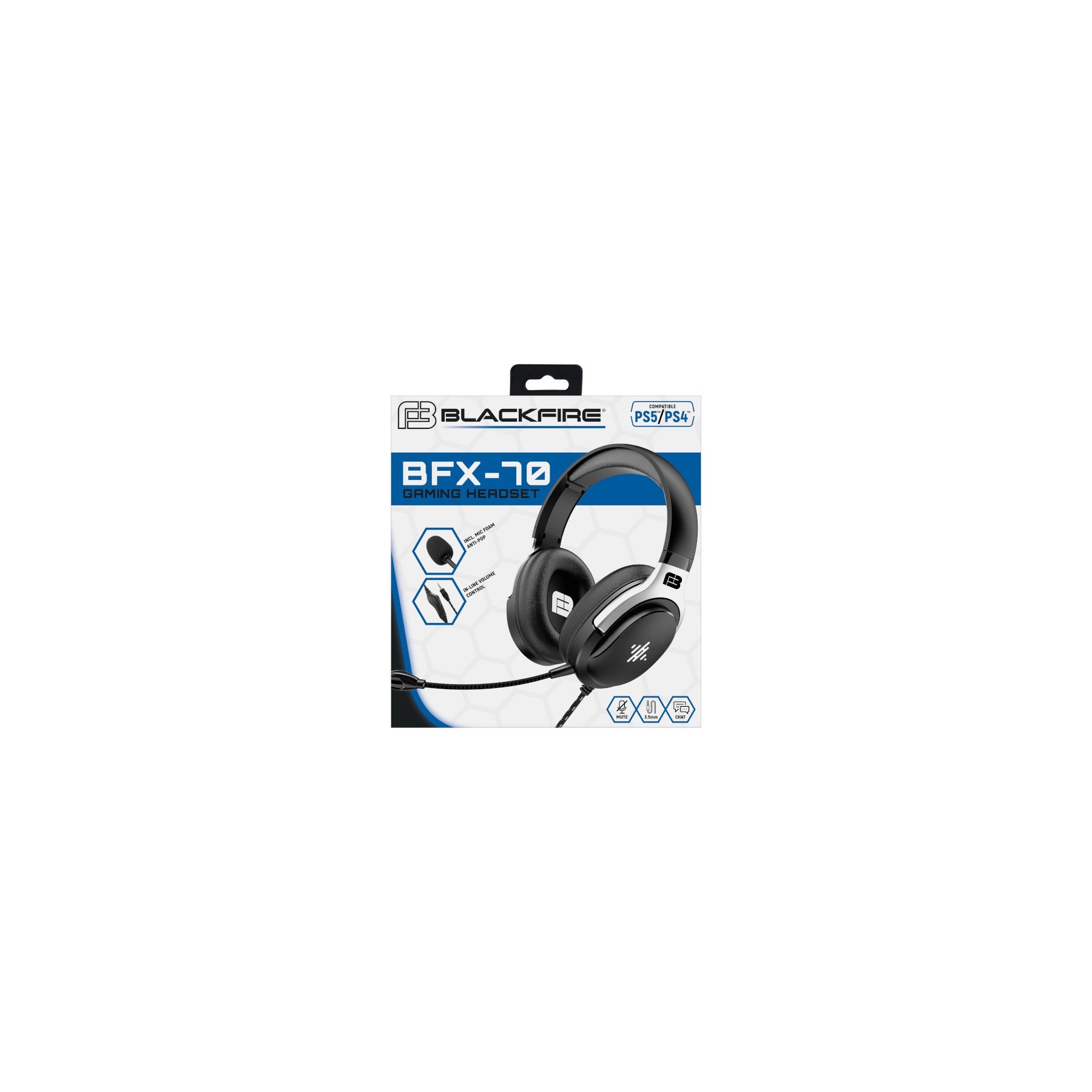 BLACKFIRE GAMING HEADSET BFX-70 (PS5/PS4)