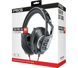 RIG PREMIER GAMING HEADSET 300 PRO HS BLACK (NEGRO) CONSOLE/PC/MOBILE