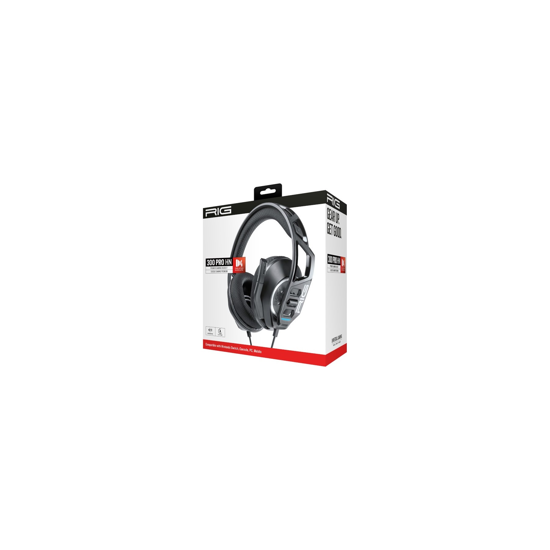 RIG PREMIER GAMING HEADSET 300 PRO HS BLACK (NEGRO) CONSOLE/PC/MOBILE