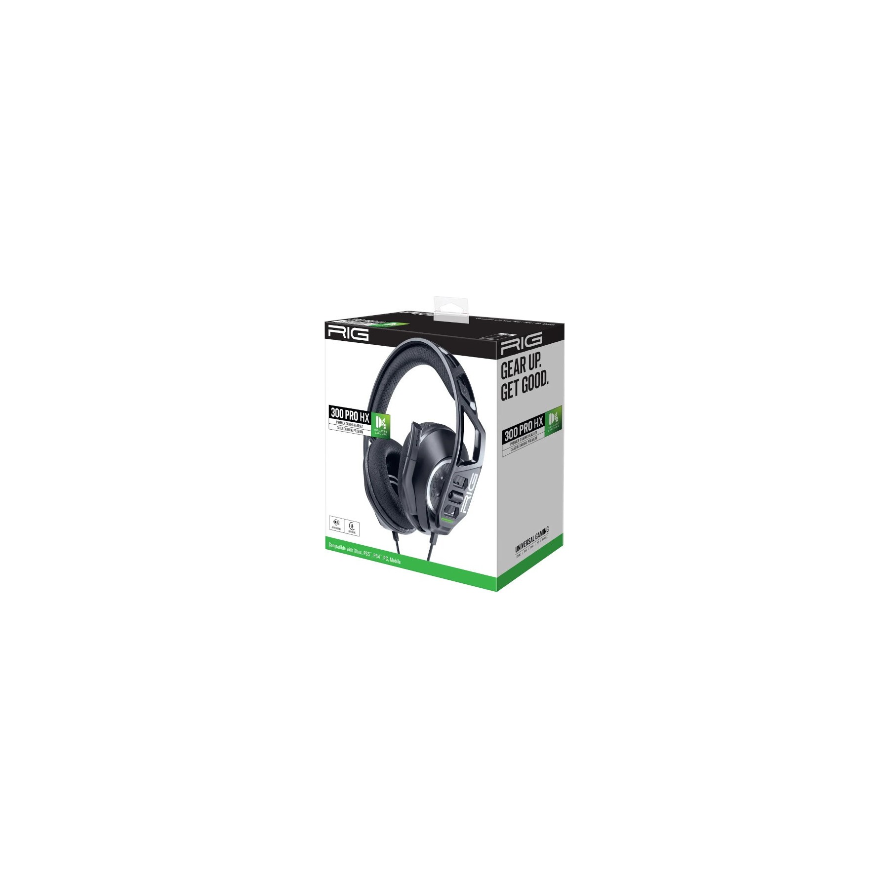 RIG PREMIER GAMING HEADSET 300 PRO HX BLACK (NEGRO) XBOX/PS5/PS4/PC/MOBILE