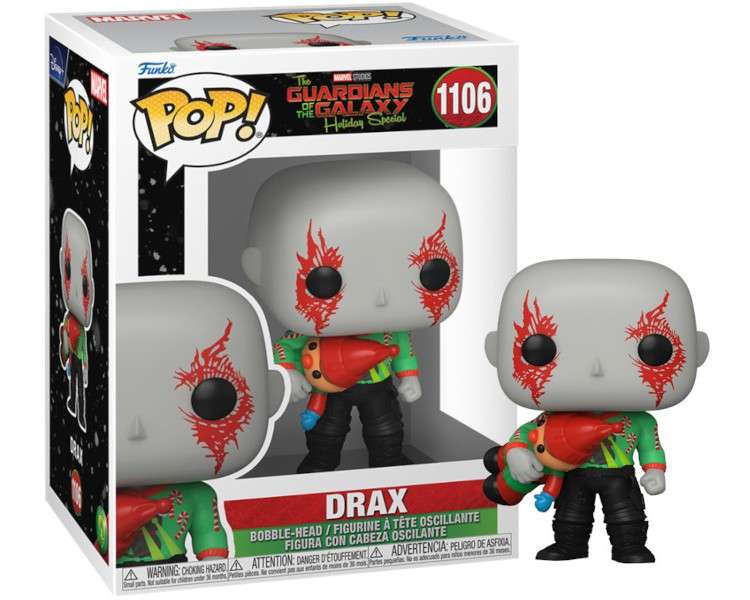 FUNKO POP! MARVEL THE GUARDIANS OF THE GALAXY HOLIDAY SPECIAL: DRAX (1106)