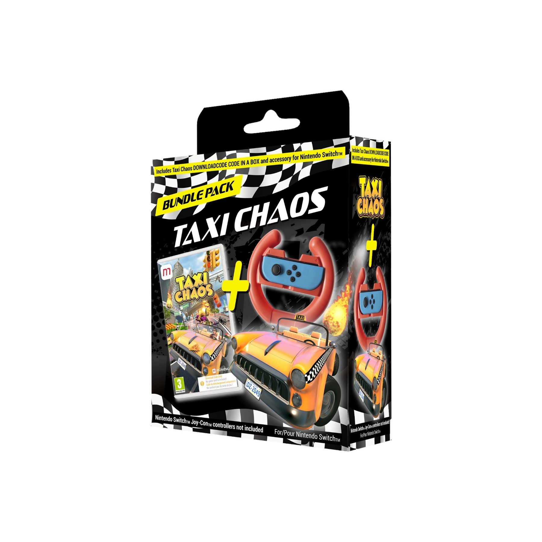 TAXI CHAOS RACING WHEEL BUNDLE (CIAB)