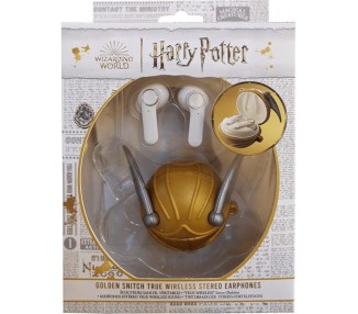 LAZERBUILT GOLDEN SNITCH TRUE WIRELESS EARPHONES HARRY POTTER