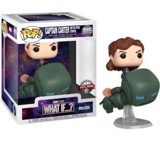 FUNKO POP! WHAT IF...?: CAPTAIN CARTER AND THE HYDRA STOMPER (885) DELUXE SPECIAL EDITION
