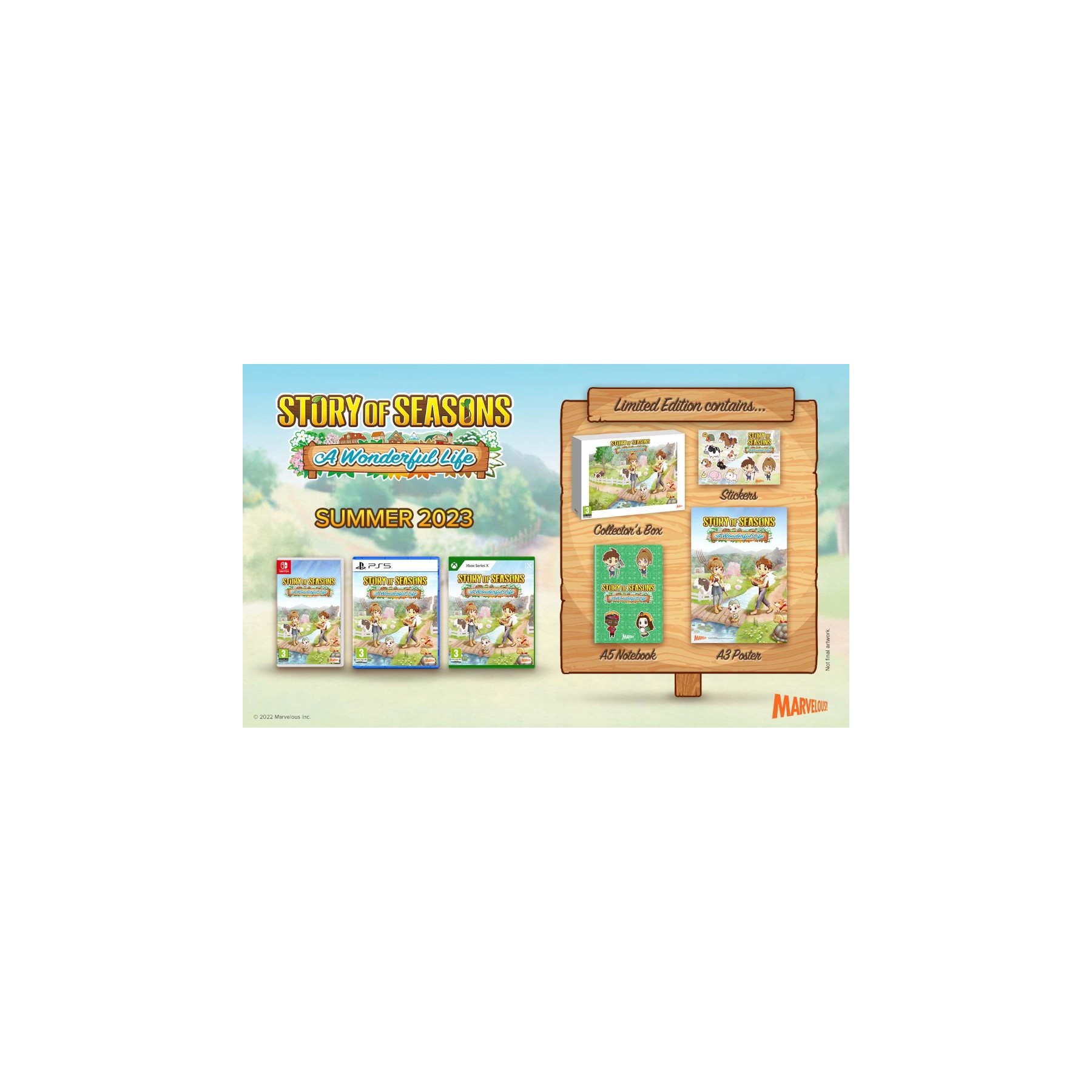 STORY OF SEASONS: A WONDERFUL LIFE LIMITED EDITION