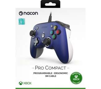 NACON CONTROLLER PRO COMPACT BLUE (AZUL) (XBOX/WINDOWS 10)
