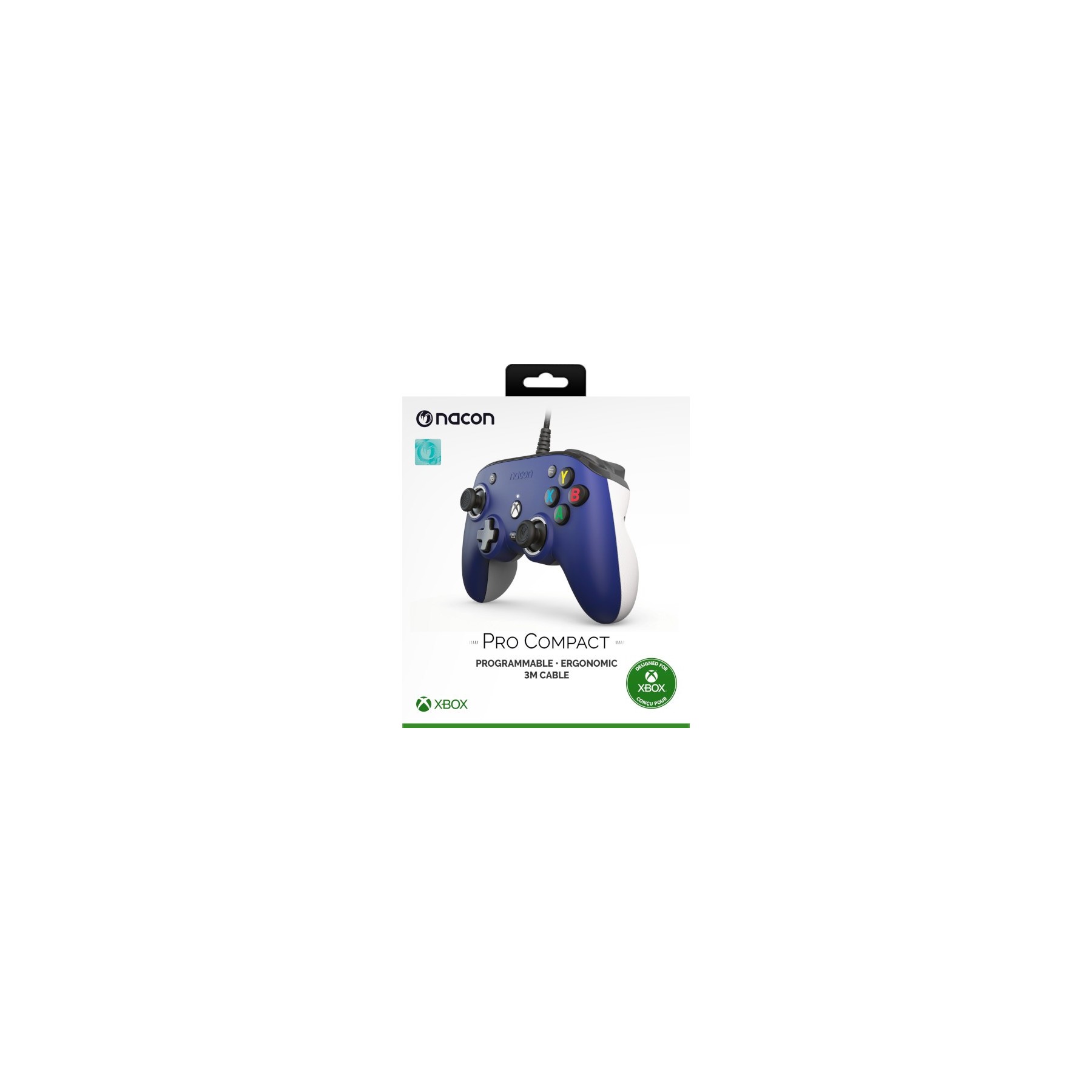 NACON CONTROLLER PRO COMPACT BLUE (AZUL) (XBOX/WINDOWS 10)