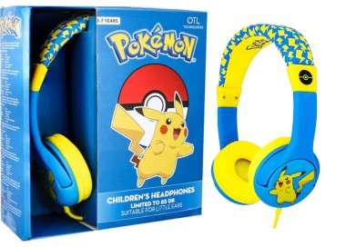 OTL WIRED HEADPHONES POKEMON PIKACHU (PS4/XBOX/SWITCH/MOVIL/TABLET)