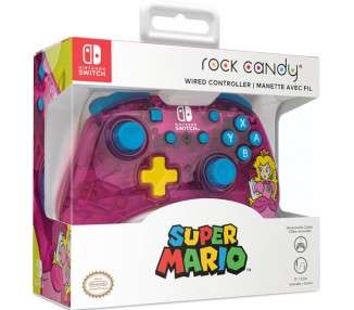 PDP ROCK CANDY WIRED CONTROLLER SUPER MARIO: PEACH