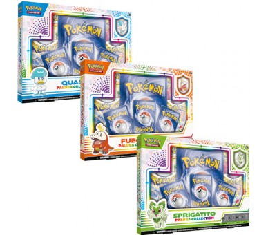 POKEMON JUEGO DE CARTAS COL. COLECCION PALDEA (SPRIGATITO/FUECOCO/QUAXLY) (ESP)