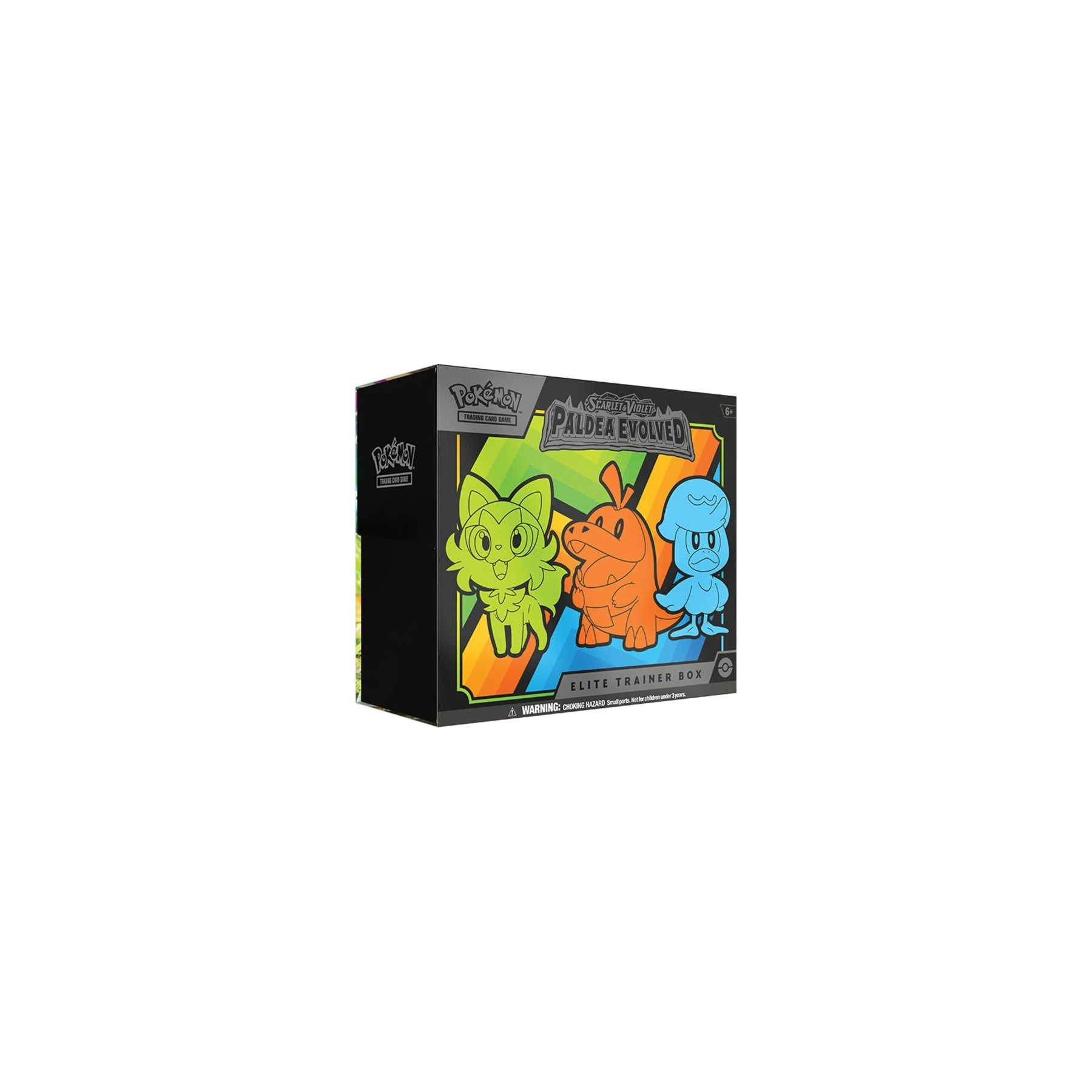 POKEMON JUEGO DE CARTAS. COL. ESCARLATA Y PURPURA EVOLUCIONES EN PALDEA CAJA ELITE (ESP)