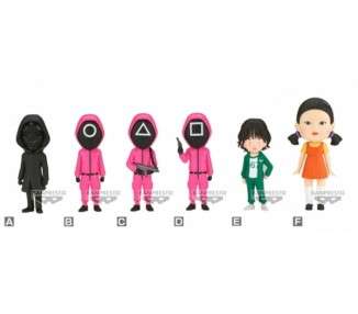 BANPRESTO SQUID GAME WOLD COLLECTABLE FIGURES 12 UDS. (7 CM)