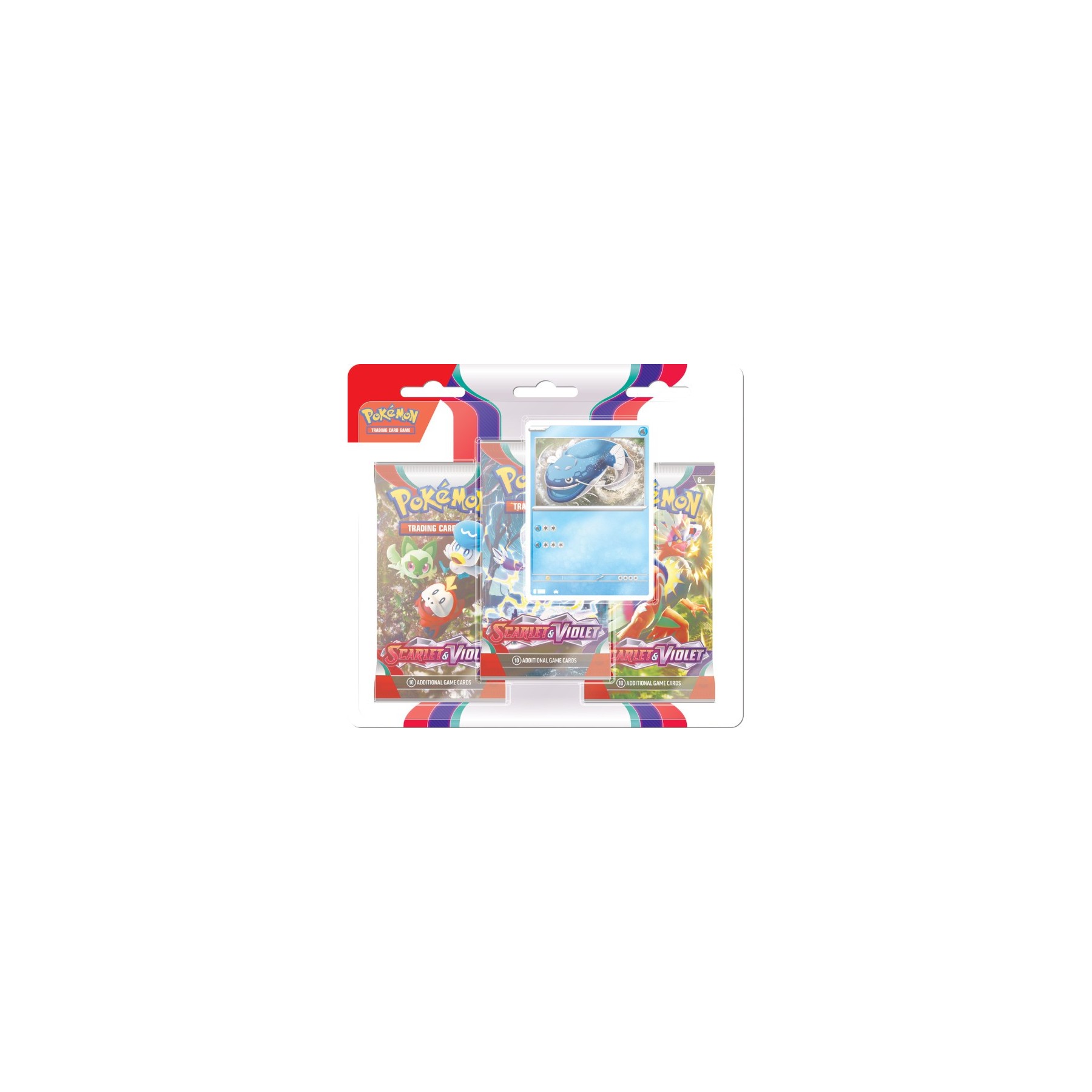 POKEMON TRADING CARD GAME SCARLET & VIOLET SV2 PACK DE 3 SV1 (ENG)