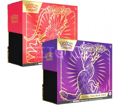 POKEMON TRADING CARD GAME ELITE TRAINER BOX SCARLET & VIOLET SV1 (ENG)