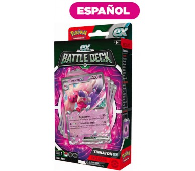 POKEMON JUEGO DE CARTAS COL. BARAJA COMBATE EX (ESP)