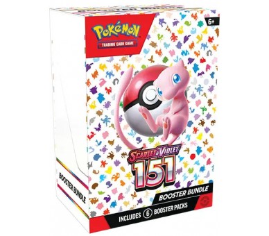 POKEMON JUEGO DE CARTAS COL. ESCARLTA/PURPURA 151. PACK DE 6 SOBRES (ESP)