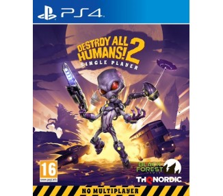 DESTROY ALL HUMANS! 2 SINGLE PLAYER