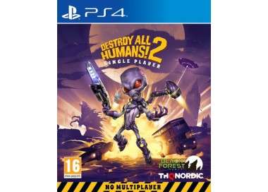 DESTROY ALL HUMANS! 2 SINGLE PLAYER