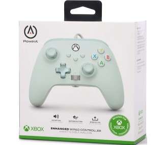 POWER A ENHANCED WIRED CONTROLLER COTTON CANDY BLUE (XBONE/PC)