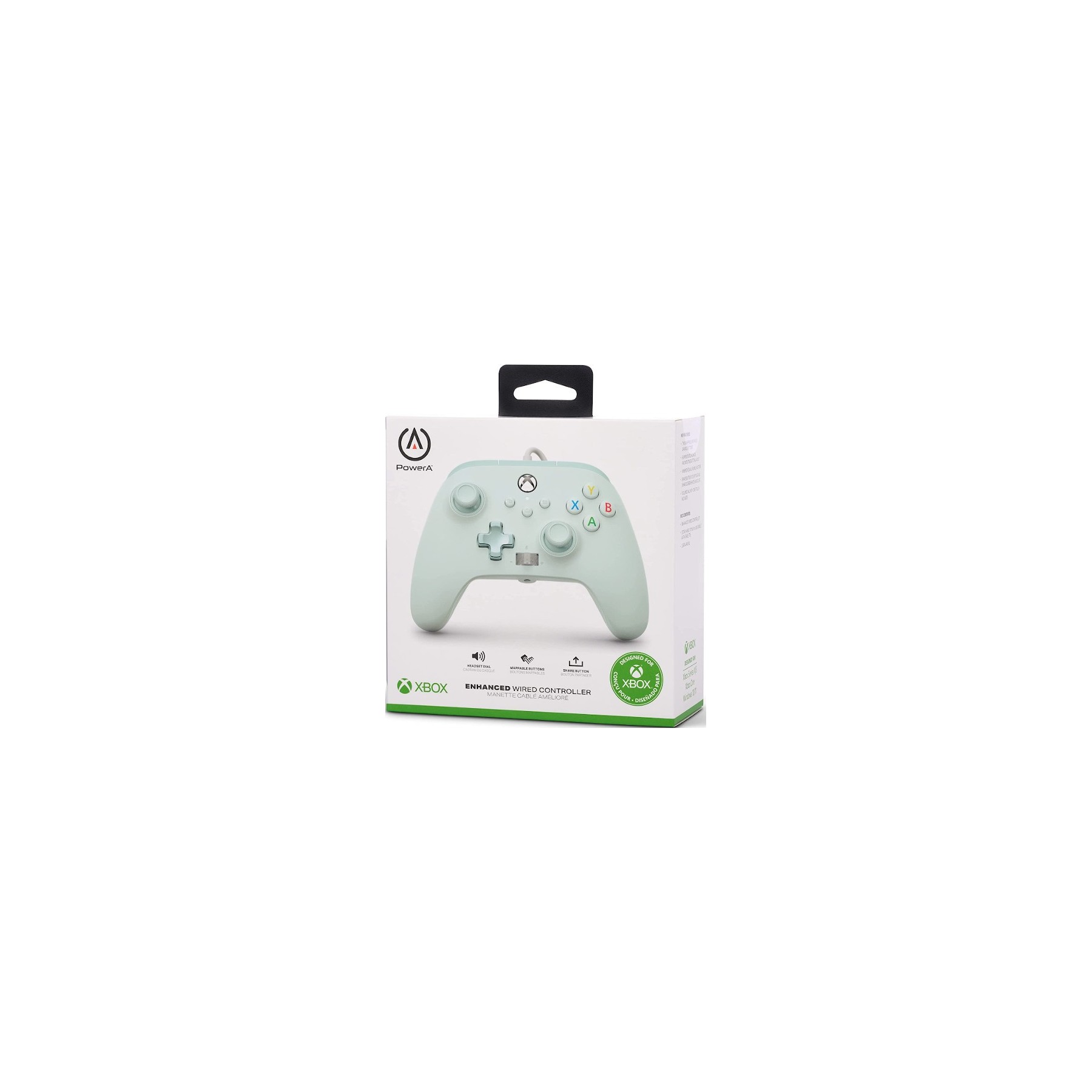 POWER A ENHANCED WIRED CONTROLLER COTTON CANDY BLUE (XBONE/PC)