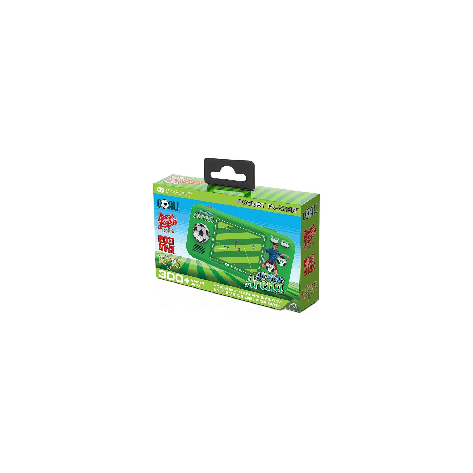 MY ARCADE POCKET PLAYER ALLSTAR ARENA PORTABLE (300 GAMES)