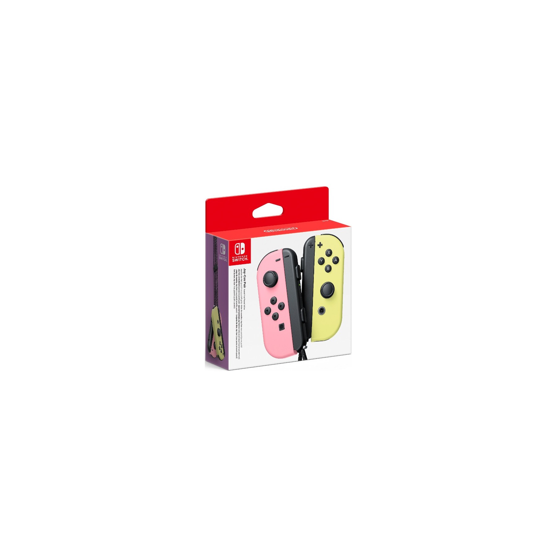 JOY-CON SET IZDA/DCHA ROSA/AMARILLO (PAIR PINK/YELLOW)