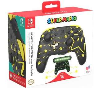 PDP REMATCH GLOW WIRELESS CONTROLLER SUPER MARIO STARS