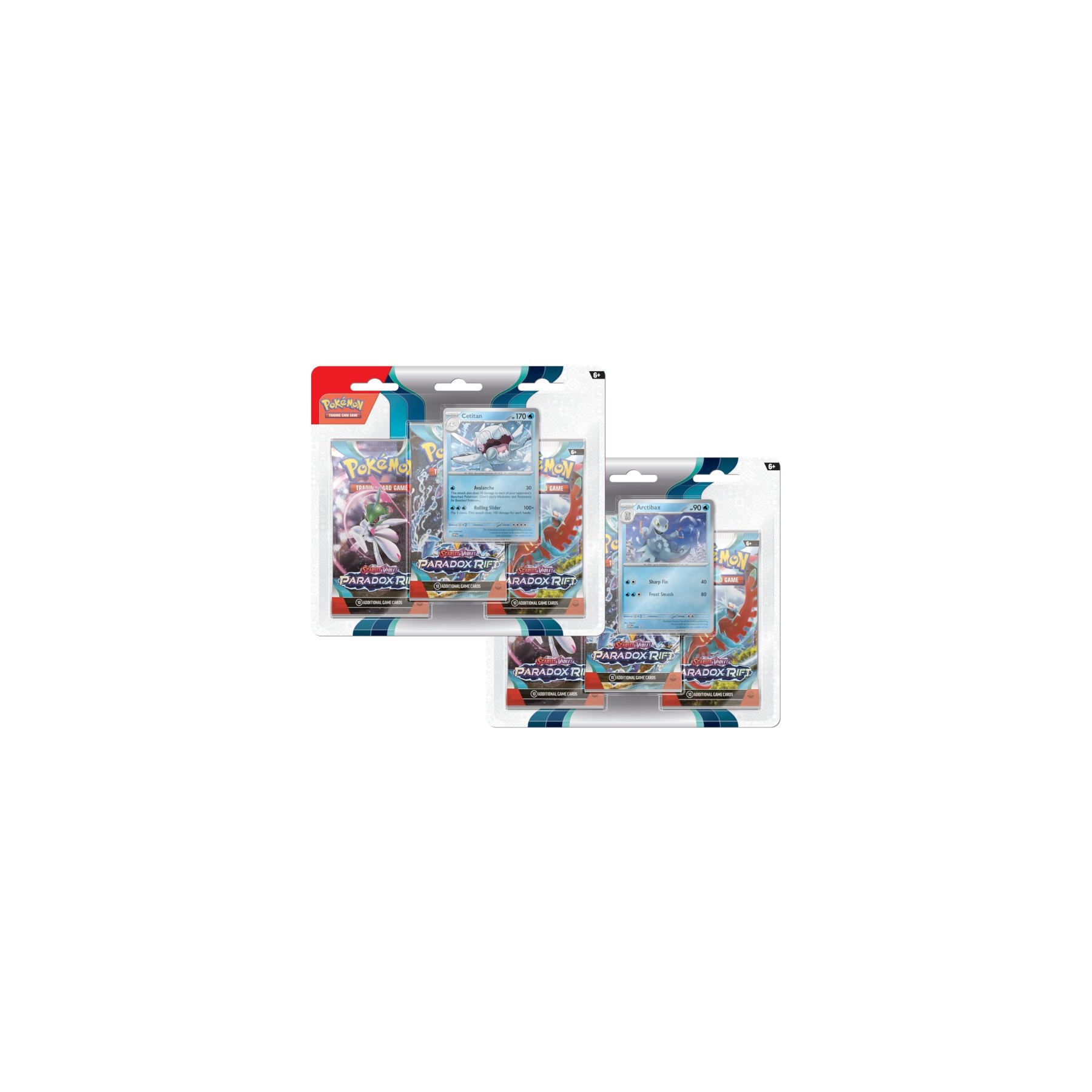 POKEMON TRADING CARD SCARLET & VIOLET PARADOX RIFT 3 PACK (ENG)