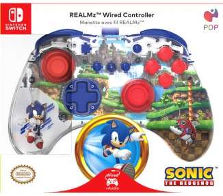 PDP REALMZ WIRED CONTROLLER SONIC THE HEDGEHOG (SONIC)