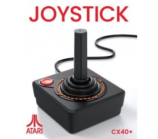 ATARI JOYSTICK CX40+ ( COMPATILBE: ATARI 2600, 2600+, 7800 )