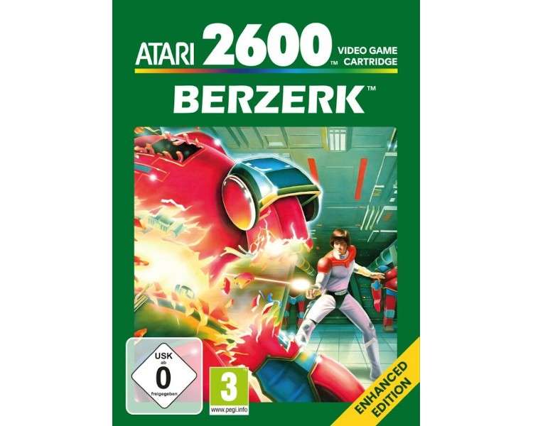 ATARI 2600 BERZERK ENHANCED EDITION