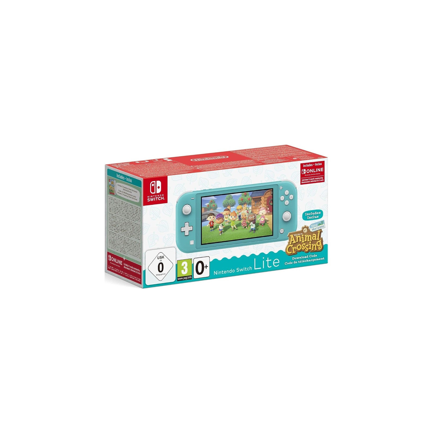 LITE TURQUESA + ANIMAL CROSSING NEW HORIZONS (CIAB) (EDICIÓN ESPECIAL ANIMAL CROSSING)