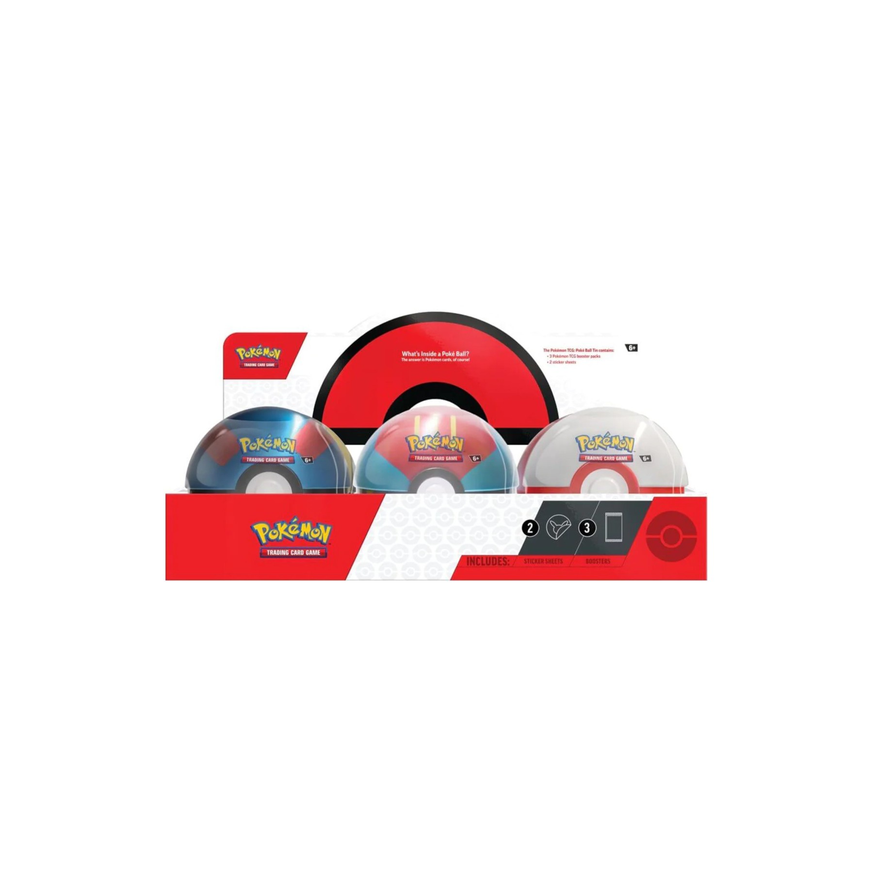 POKEMON TRADING CARD GAME POKE BALL MINI-TIN S23 (ENG)