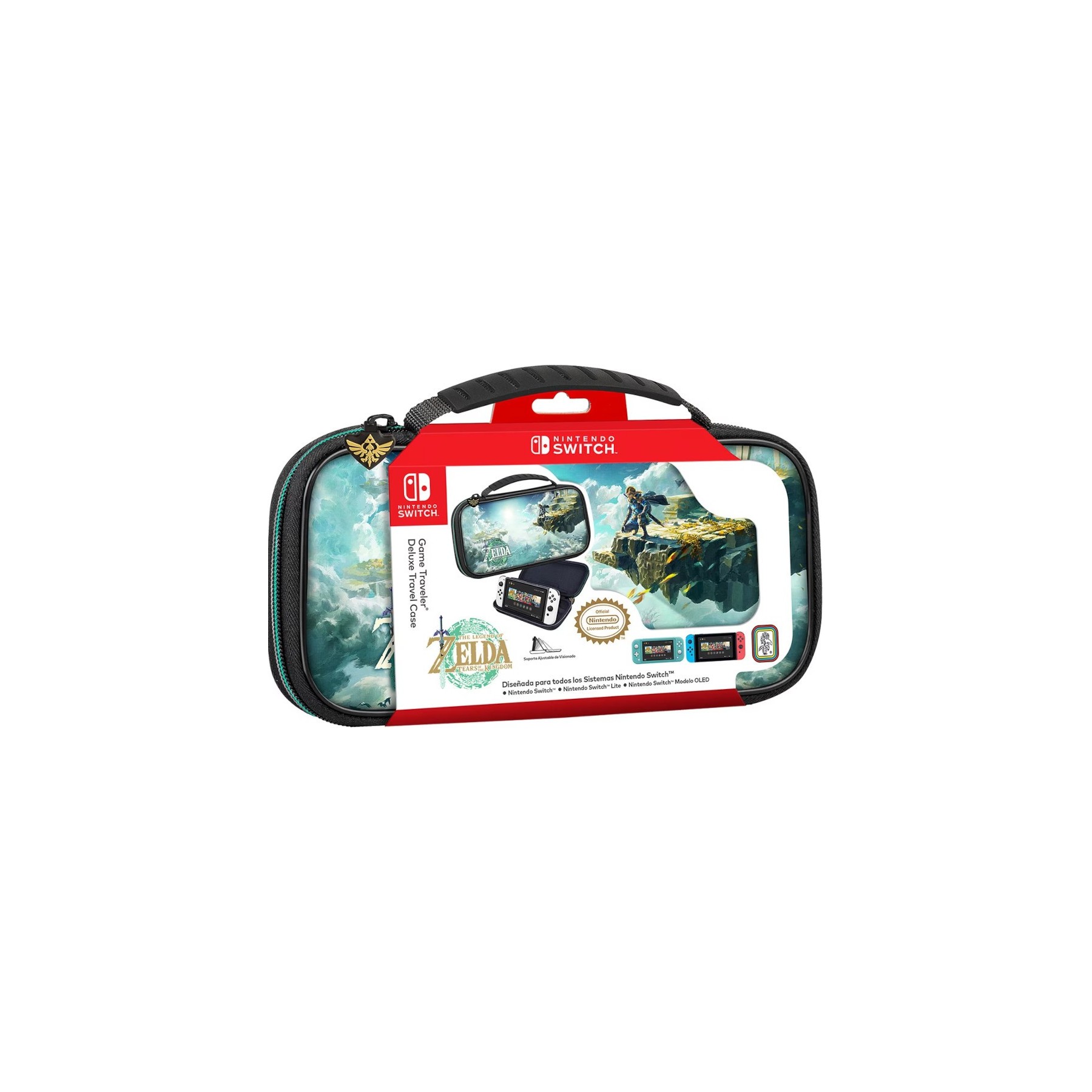 GAME TRAVELER TRAVEL CASE ZELDA TEARS OF THE KINGDOM (SWITCH/LITE/OLED)
