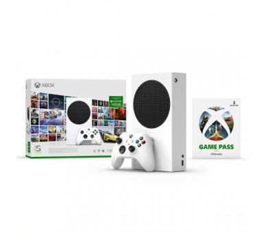 512 GB XBOX SERIE S WHITE + GAME PASS 3 MESES (BLANCO)