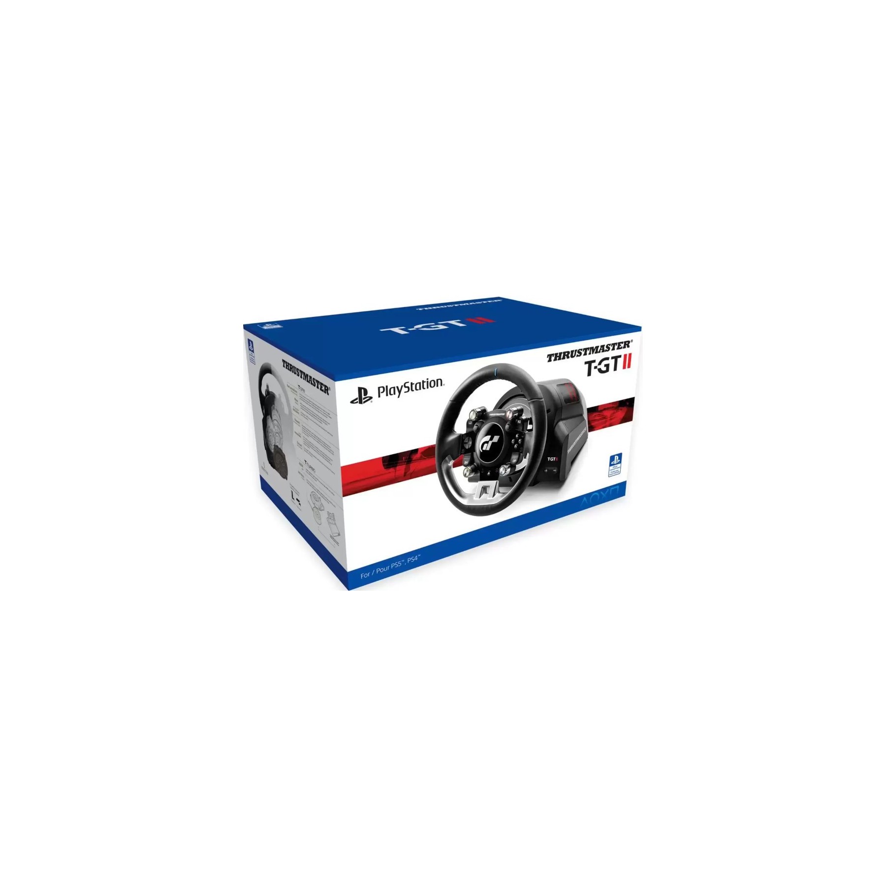 THRUSTMASTER VOLANTE T-GT II + PEDALES (PS5/PS4/ PC)