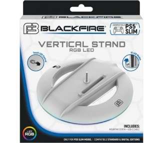 BLACKFIRE VERTICAL STAND RGB LED SLIM MODEL (STANDARD & DIGITAL)