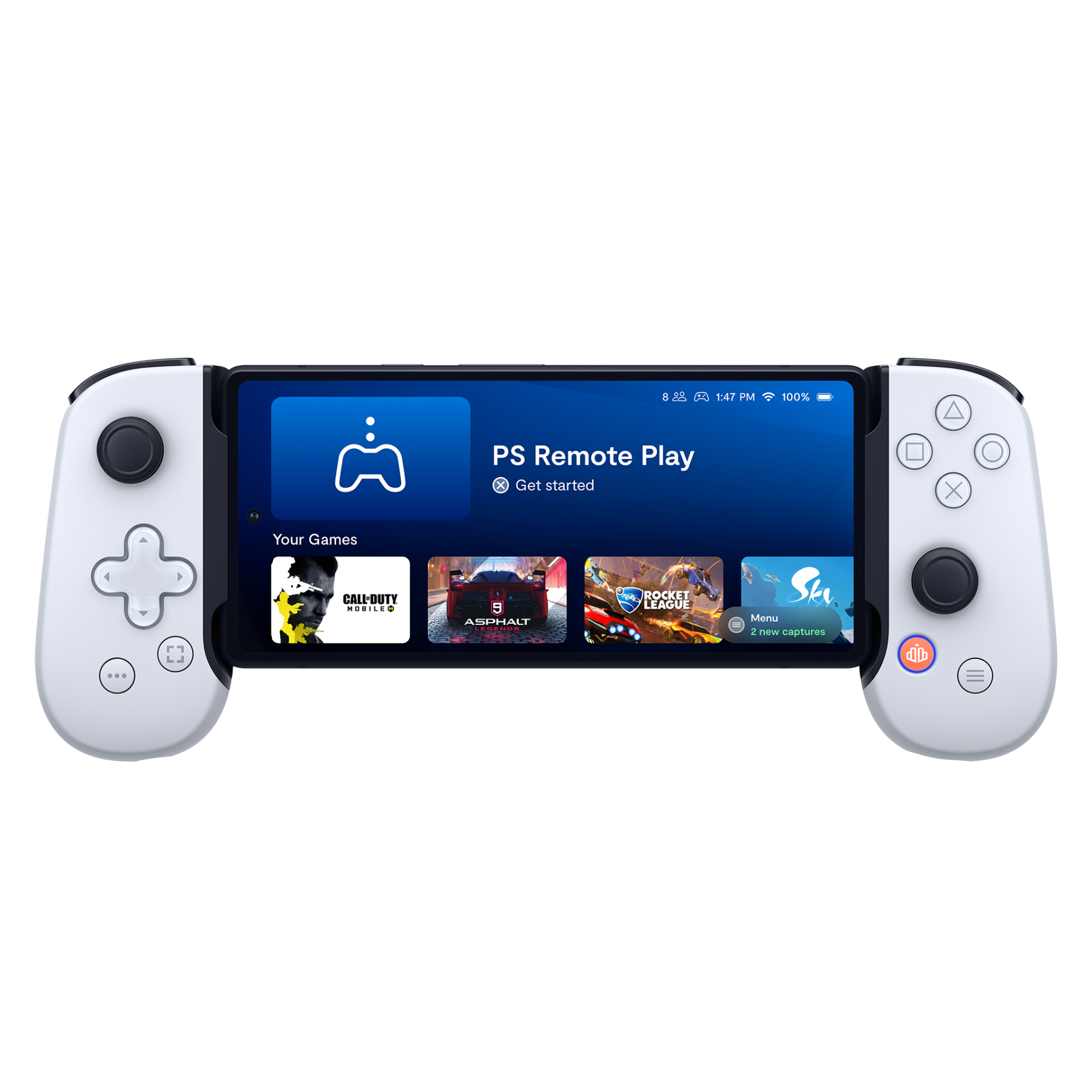 EOL - Backbone - One Mobile Gaming Controller for Android - PlayStation Edition EOL - Backbone - One Mobile Gaming Controller for Android - PlayStation Edition