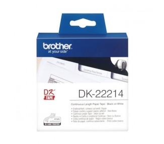 Brother Cinta DK22214 Papel Termico Continuo 12mm