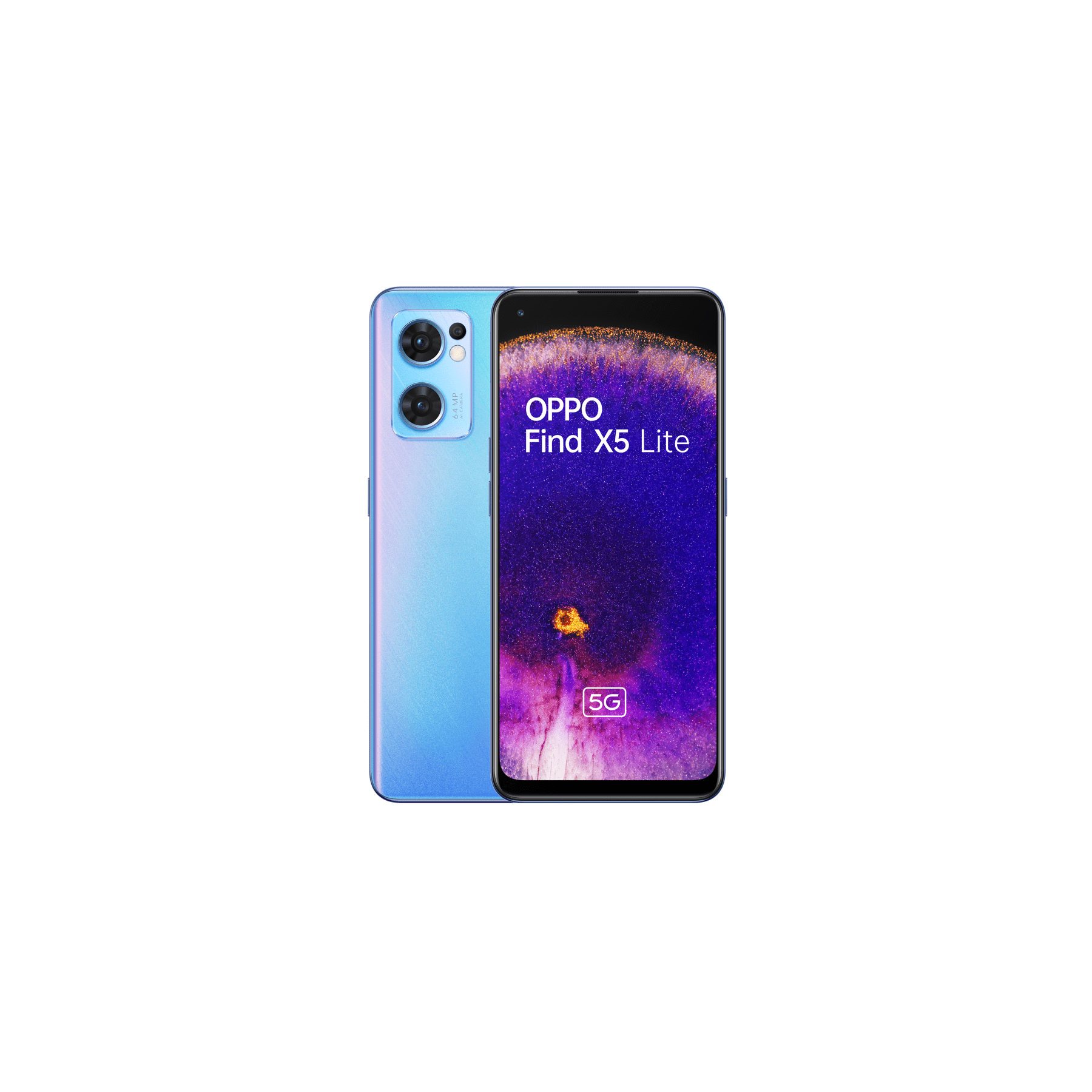 OPPO FIND X5 LITE 6,43" FHD+ 8GB/256GB  64/32MP DS (5G) STARTRAILS BLUE