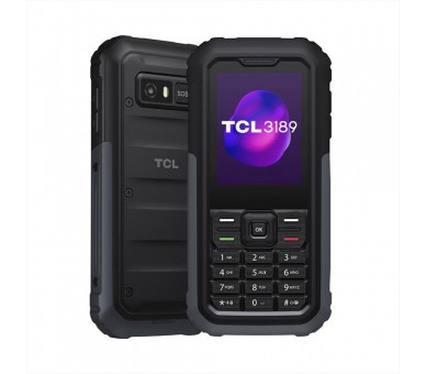 TCL 3189 RUGERIZADO 2,4" 64MB/128MB 2MP 4G HIMALAYA GRAY