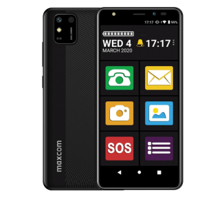 MAXCOM MS554 SENIOR  5,5" 2GB/32GB 8MPX/5MPX BLACK