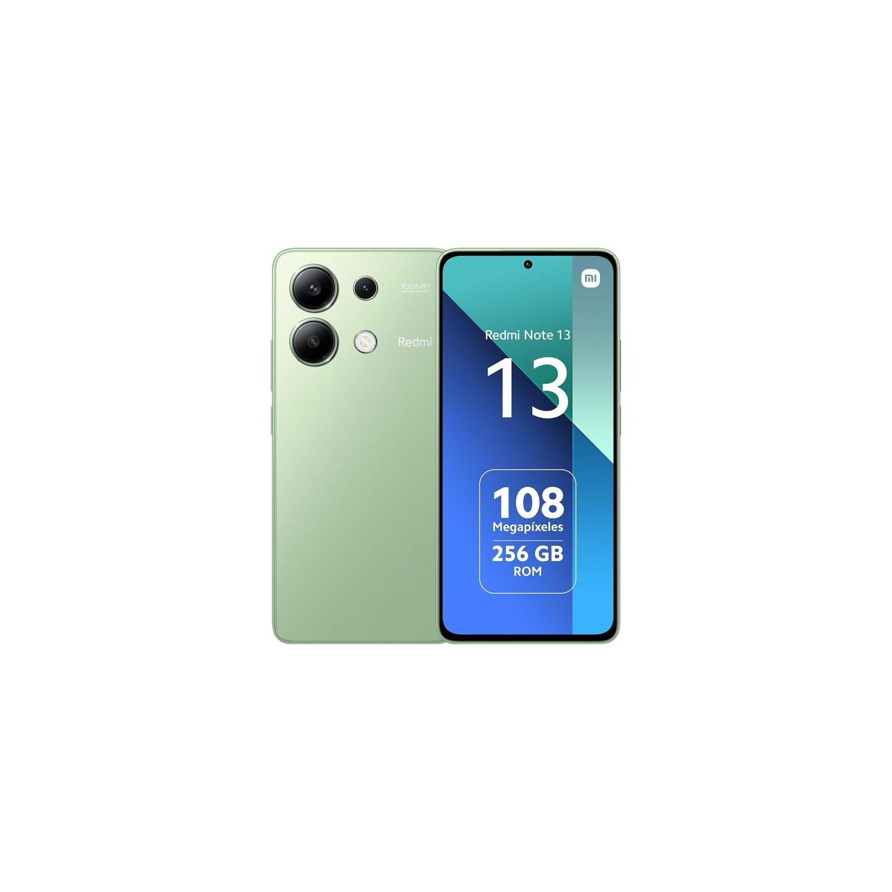 XIAOMI REDMI NOTE 13 6,67" FHD+ 8GB/256GB 16MP/108MP LTE MINT GREEN