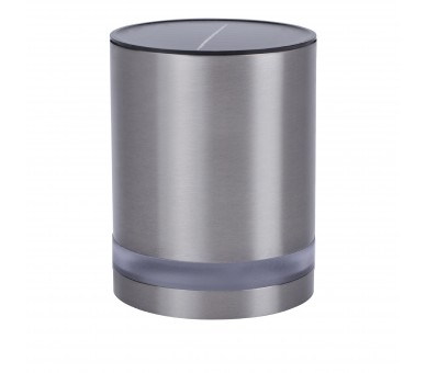 RANEX LUZ SOLAR DE PARED LED PLATA