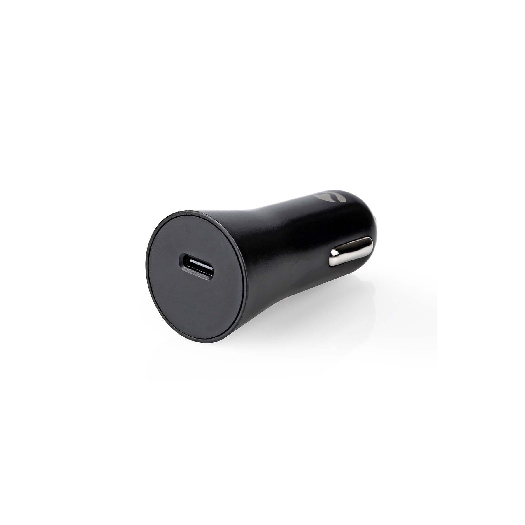 NEDIS CARGADOR DE COCHE | 3,0 A  | 1 SALIDA | USB-C CABLE FIJO |BLISTER | NEGRO