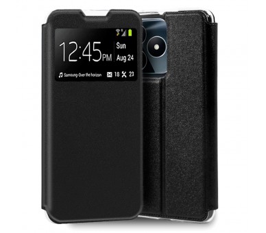COOL FUNDA  FLIP COVER  REALME C53 / C51 LISO NEGRO