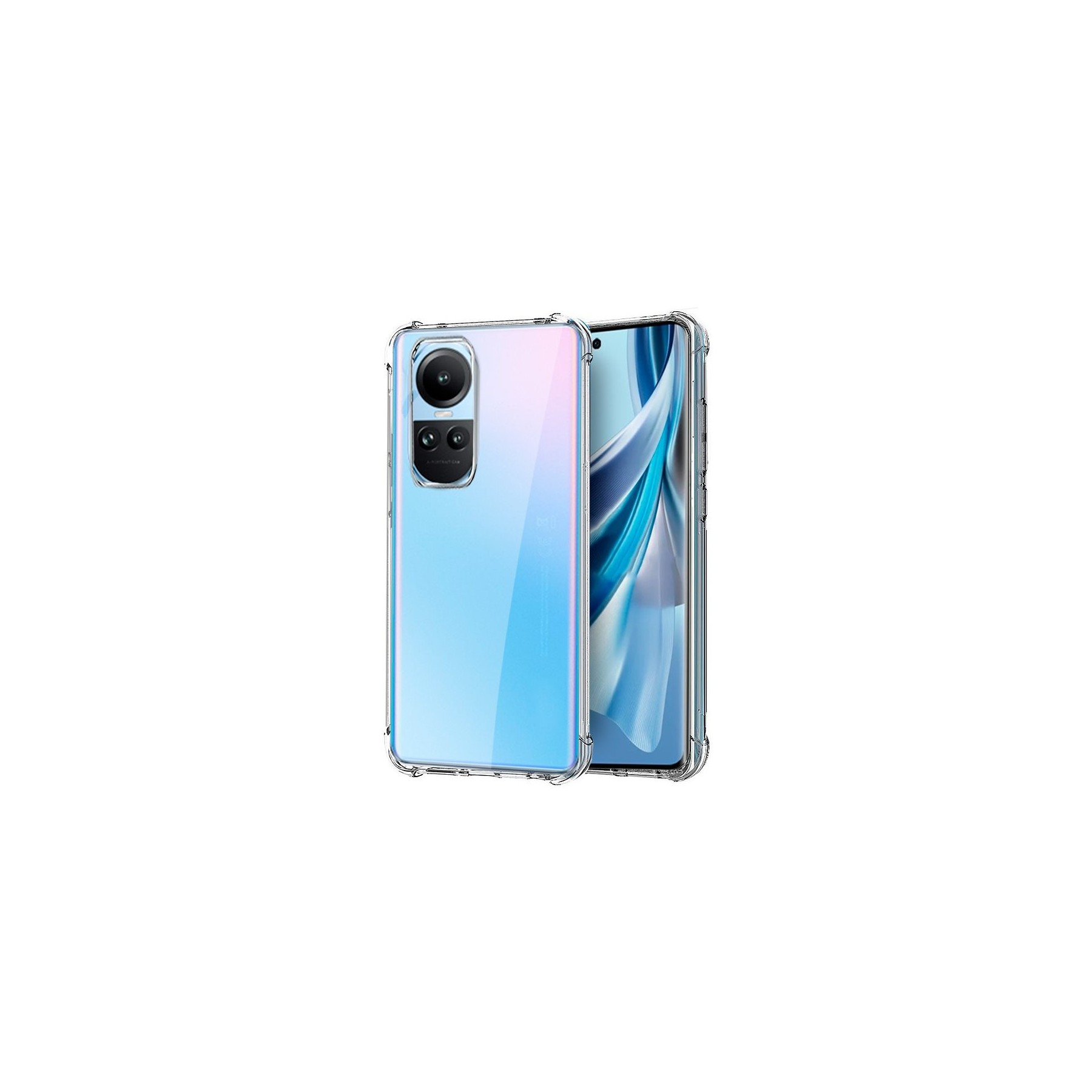 COOL CARCASA  OPPO RENO 10 5G / 10 PRO 5G ANTISHOCK TRANSPARENTE